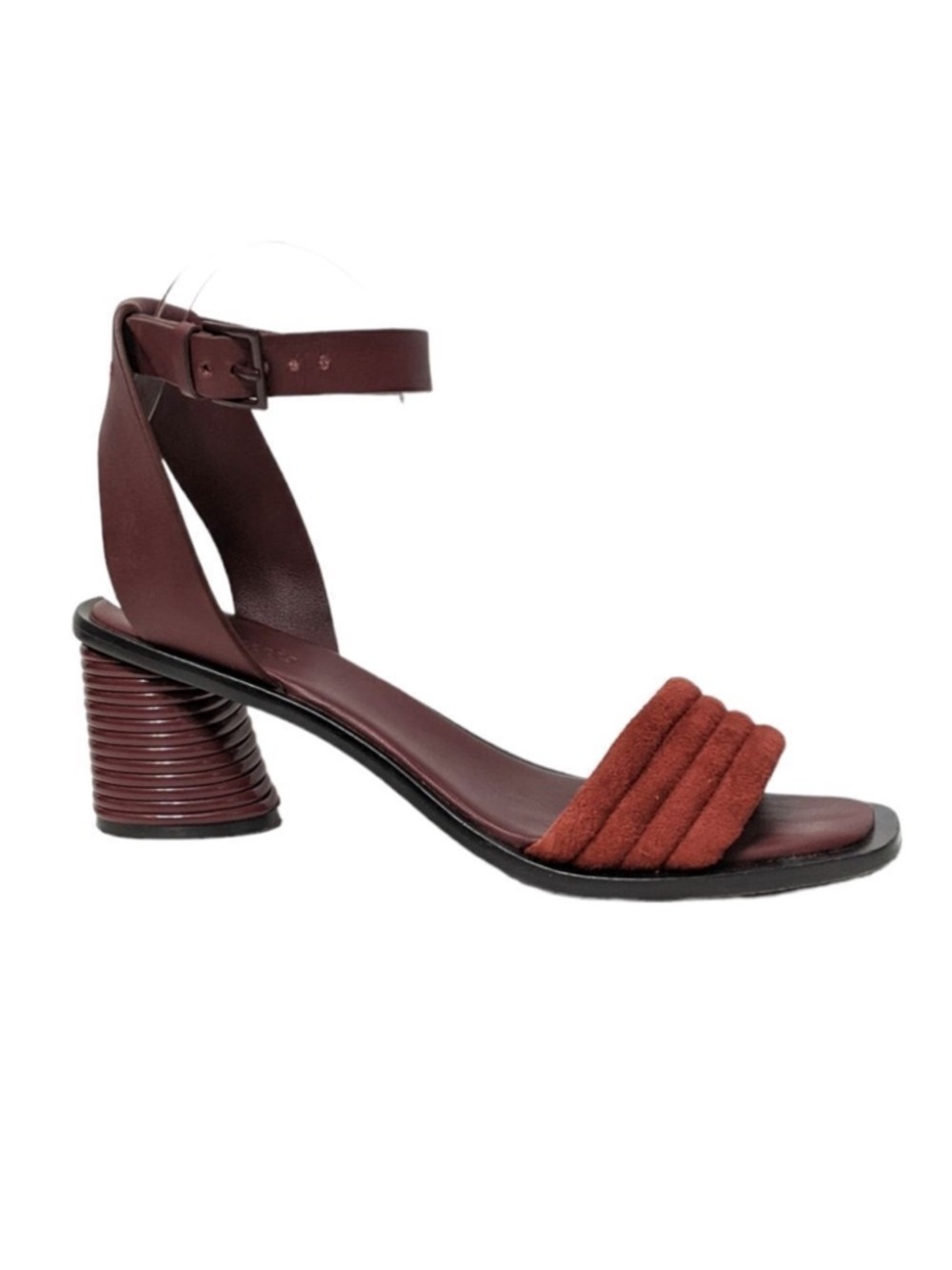 MERCEDES CASTILLO Hiru Ankle Strap Art Deco Heel Sandals 9.5